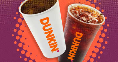 Free Drink at Dunkin on March 9th & 10th!