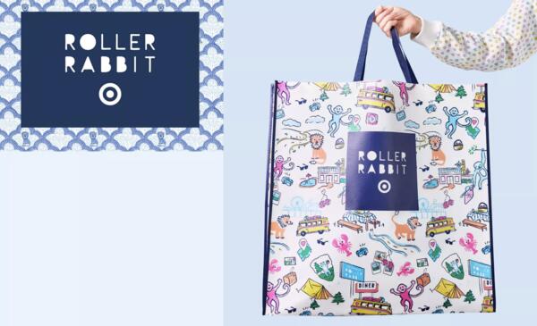Stylish Freebie: Roller Rabbit x Target Shopping Bag