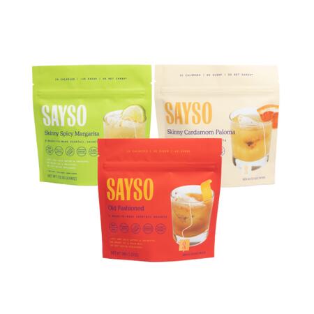 Try Sayso Low Calorie Cocktail Mix for Free