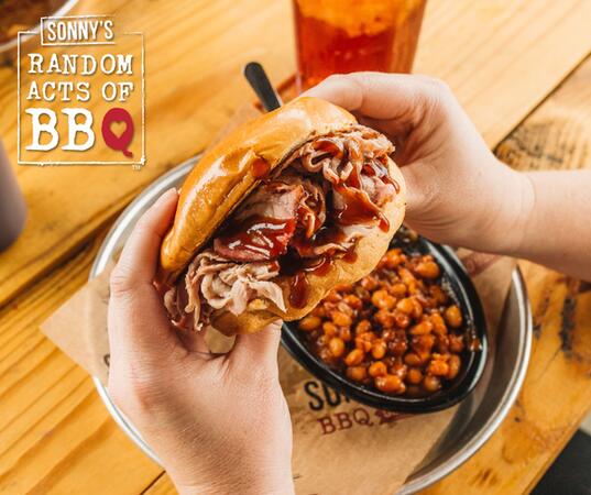 Free Pork Big Deal By Sonny's BBQ - Teachers only