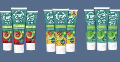 Kids Dental Care Freebie: Tom’s of Maine Toothpaste