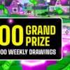 Enter to WIN $50,000 or a $1,000 Weekly Prize from Topgolf!
