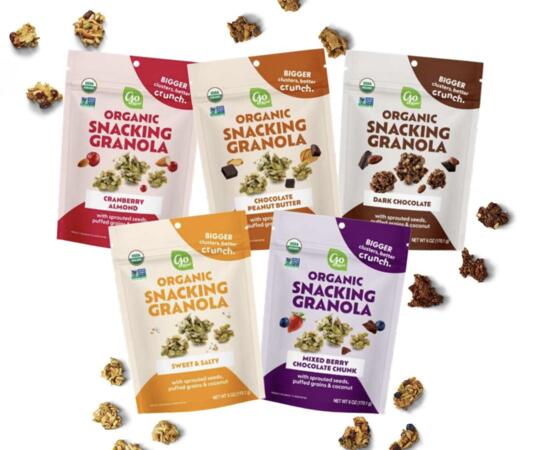 Claim FREE Go Raw Snacking Granola After Cash Back