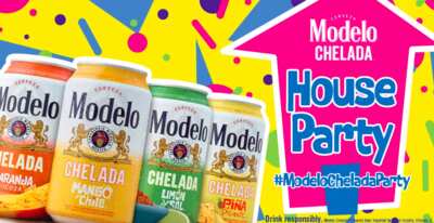 Modelo Chelada Cinco De Mayo House Party Pack for Free