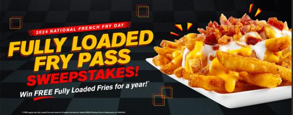 Fry Frenzy: Win a Year's Supply of Fully Loaded Fries at Checkers!