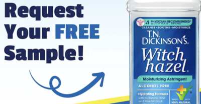 Clean, Calm, Refresh – FREE T.N. Dickinson’s Witch Hazel