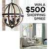 Lamps Plus $500 Shopping Spree Giveaway