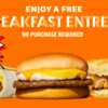 Rise and Shine! Get a Free Breakfast Entrée at Whataburger