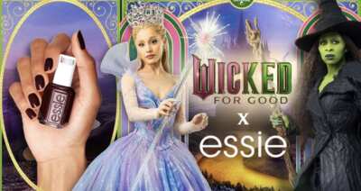 Spooky Chic: Free Essie x Wicked for Good Nail Polish!