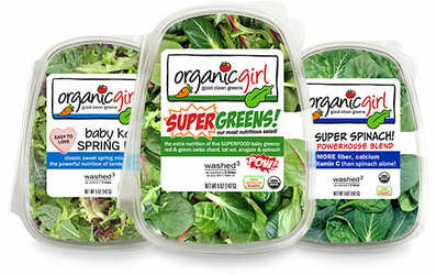 Claim a FREE OrganicGirl SUPERGREENS Salad 