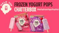 Halo Top Frozen Yogurt Pops Chatterbox Kit for FREE