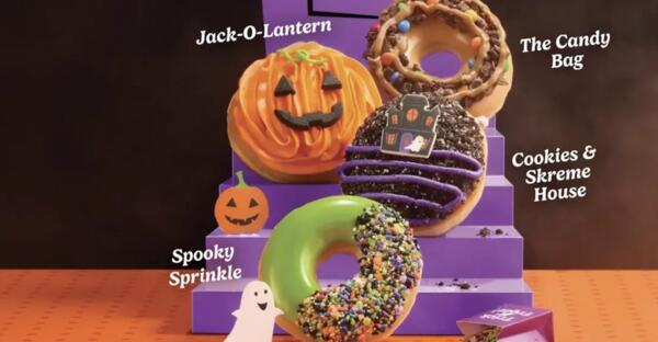Krispy Kreme is Giving Away FREE Trick or Treat Donuts!