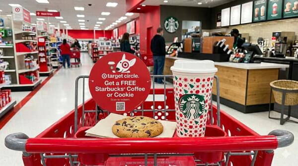June 23 Deal: FREE Starbucks Coffee or Cookie for Target Circle Members