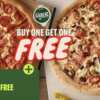 BOGO Delicious – Free Large Pizza with Purchase at Papa John’s!