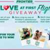 Frontier Airlines Love At First Flight Sweepstakes