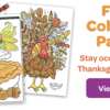 Celebrate Thanksgiving with FREE Crayola Coloring Pages
