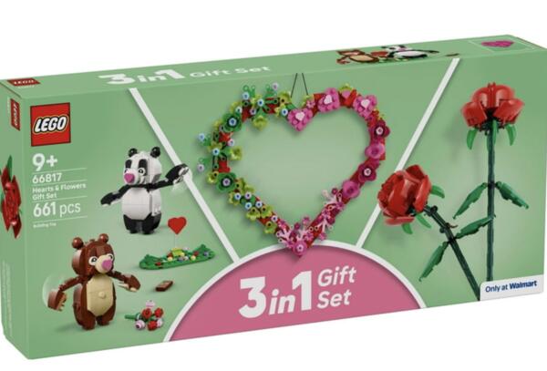 Make Their Heart Melt — Free LEGO Valentine