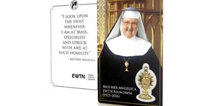 Blessings from Mother Angelica: Free Prayer & Medallion Card
