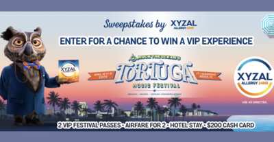 Rock Tortuga in Style — Win VIP + Trip!