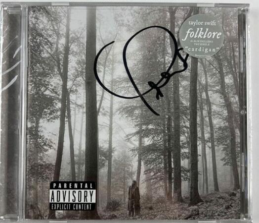 Taylor Swift Fans! Enter to WIN a Signed Folklore CD!