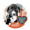 Pawsitively FREE Puppy Sticker