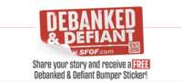 Defy the System – Grab a FREE Debanked Bumper Sticker