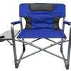 Ozark Trail XXL Folding Padded Director Chair w/ Side Table (Blue) ONLY $35