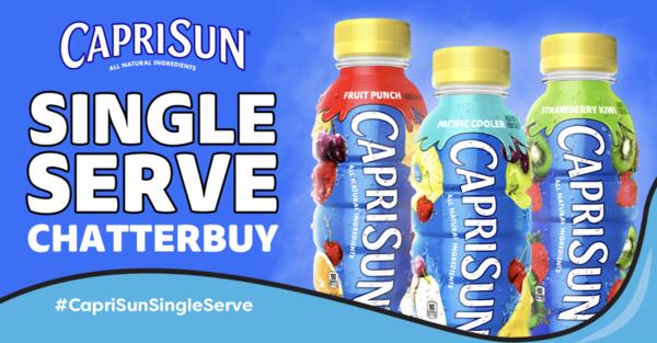 Apply for a FREE Capri Sun Single Serve Chatterbuy Kit