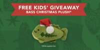 Mark Your Calendar: FREE Christmas Plush at Bass Pro & Cabela’s!