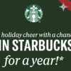 Uncap the Fun — Win Starbucks Prizes Instantly!
