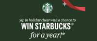 Uncap the Fun — Win Starbucks Prizes Instantly!