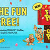 Free Fruity PEBBLES™ or Cocoa PEBBLES™ waffles 