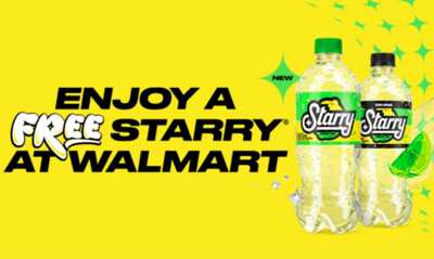  20 oz. Starry for Free at Walmart