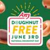 Doughnut for Free at Krispy Kreme - Friday