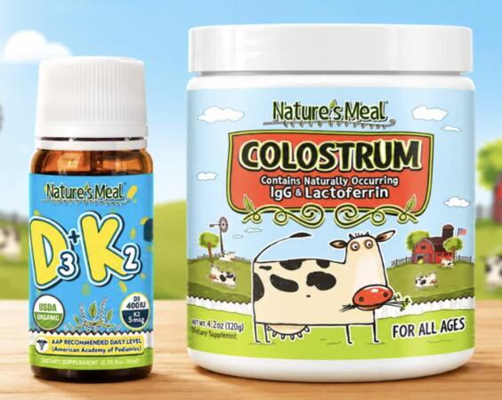 Try Nature's Meal Natural Kids' Supplements for FREE