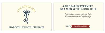 Pass It On! Free Referral Cards from Long Hairs!
