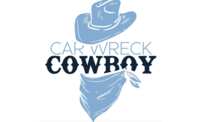 Yeehaw! Free Car Wreck Cowboy Stickers Inside!