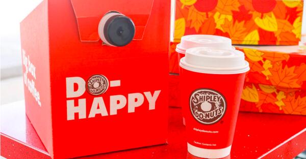 Come and Pick up your FREE Medium Coffee at Shipley Do-Nuts!