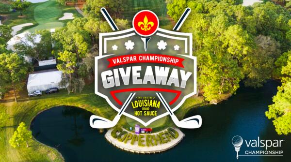 Louisiana Hot Sauce Valspar Championship Giveaway