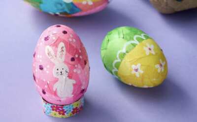 Easter Fun: Free Tissue Painted Eggs Event for Kids