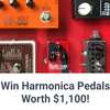 Harmonica Pedals Giveaway