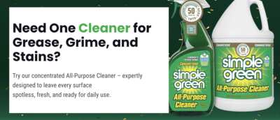 Go Green for Free – Get Simple Green Cleaner + Free Shipping!