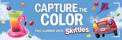 Taste the Rainbow: Enter the Skittles Capture The Color Sweepstakes!