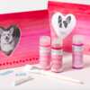 Watercolor Heart Frame Craft Event for Free