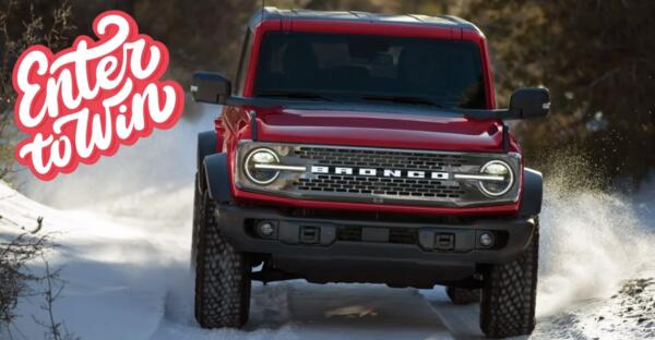 Drive Away in a Ford Bronco – Enter the Dr Pepper Giveaway!