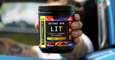 Free Energy Boost: GNC Beyond Raw LIT V2 Pre-Workout