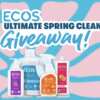 Win a Year of Eco-Friendly House Cleaning & ECOS Products