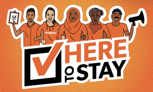 Proud and Free – Grab Your Here To Stay Sticker