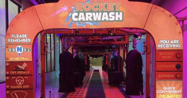 Your Ride Deserves It — FREE Wash at Rocket Carwash
