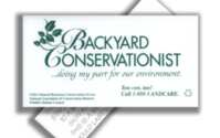 Protect Nature: FREE Backyard Conservation Sign Available!